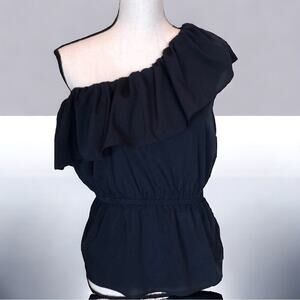 Banana Republic Small Off shoulder Ruffled Top